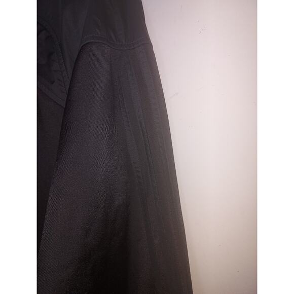 Adidas Mens Athletic Jacket Large Full Zip Long Sleeve Golf Outdoor Black - Picture 8 of 11